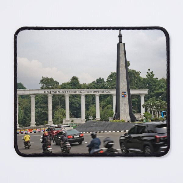 Item preview, Bogor's iconic landmark in the heart of a bustling Indonesian intersection designed and sold by franck380.