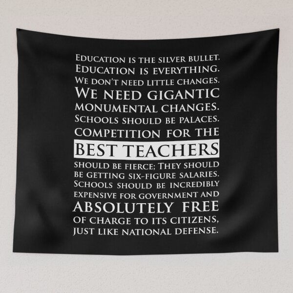 Item preview, The West Wing - Education Speech Sam Seaborn  	 designed and sold by nawvncfpb19.