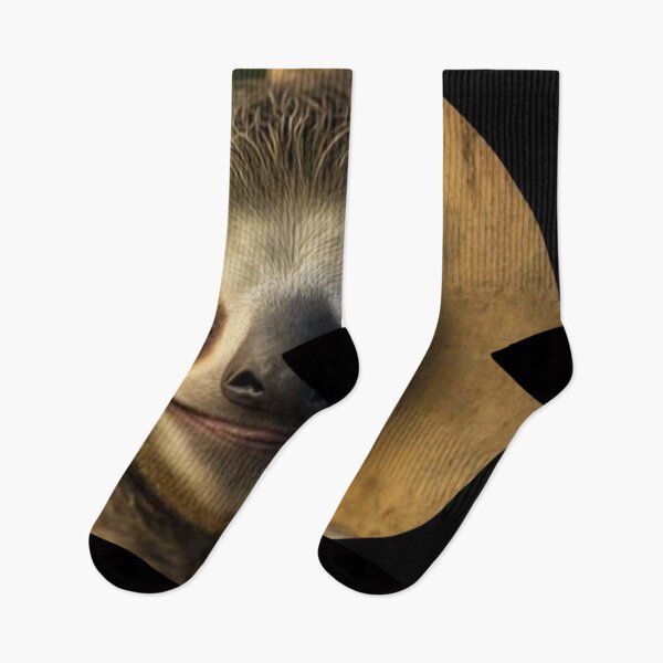 Item preview, smiling sloth tree hugger cute sloth face designed and sold by SmashingDeals.