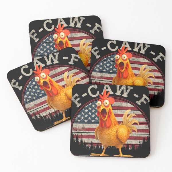 Item preview, F-Caw-F Chicken 6 designed and sold by KaileyMaya.