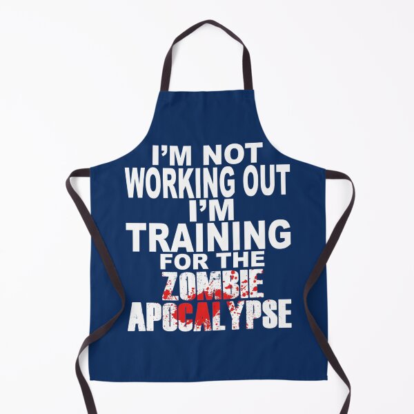 Item preview, Training For The Zombie Apocalypse designed and sold by Violetpouadams.