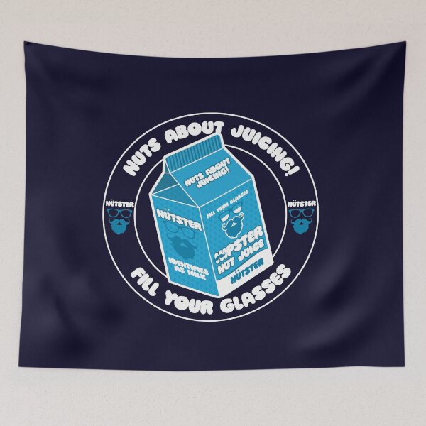 Item preview, Nut Juice for Hipsters designed and sold by modernistdesign.