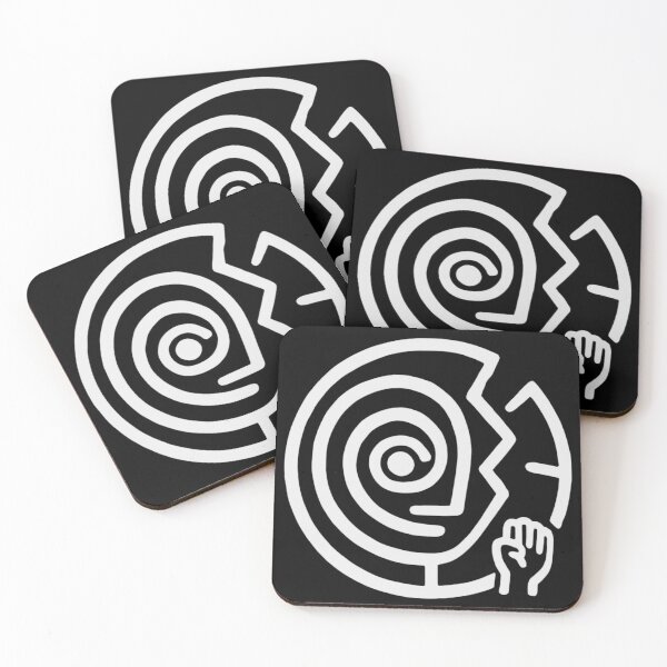 Item preview, Choreography Glyph Symbolic Mythology Design white designed and sold by CottonandQuill.