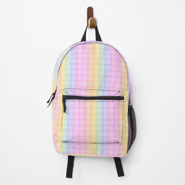 Item preview, Pastel Rainbow Palaka Seamless Pattern designed and sold by peachycrossing.