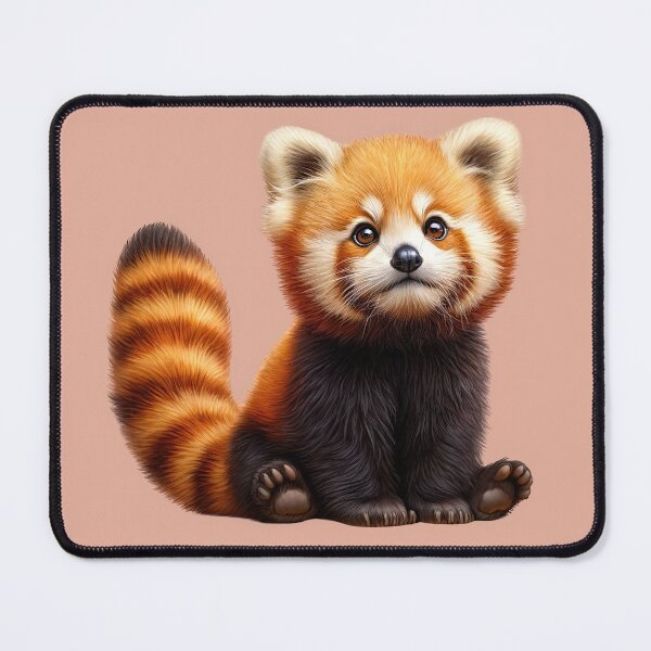 Item preview, Adorable Baby Red Panda Looking Tenderly designed and sold by Astralia.