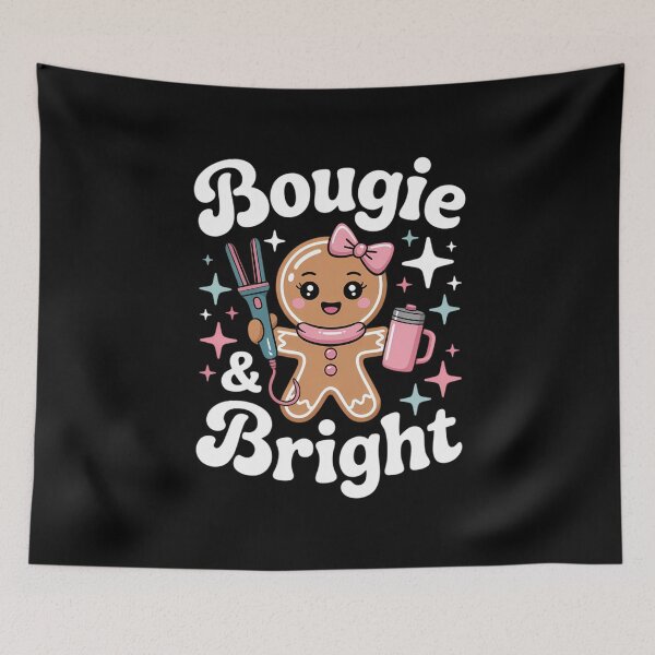 Item preview, Bougie & Bright Christmas Gingerbread Girl designed and sold by VENOM0RIOT.