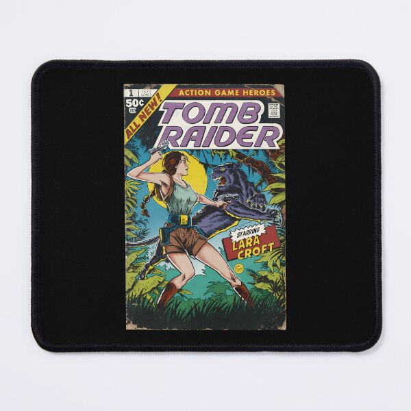 Item preview, Tomb Raiding Comic Book Cover designed and sold by kewanacambri.