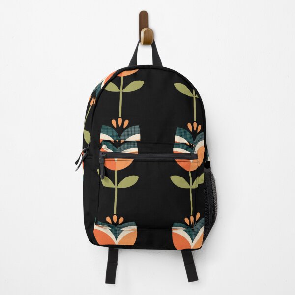 Item preview, Retro Tulip - Orange and Olive Green designed and sold by pfjcslecaa22.