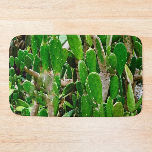 Item preview, Forest of green cacti with graphic and prickly shapes designed and sold by franck380.