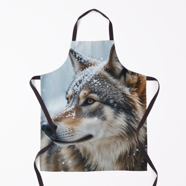 Artikelvorschau, Wolf im Schneefall entworfen und verkauft von InezPhotography.