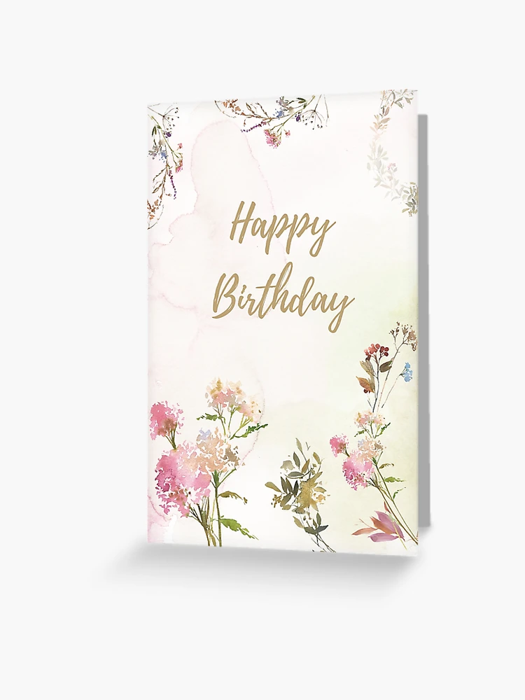 Carte D'anniversaire Maman Fleur - France