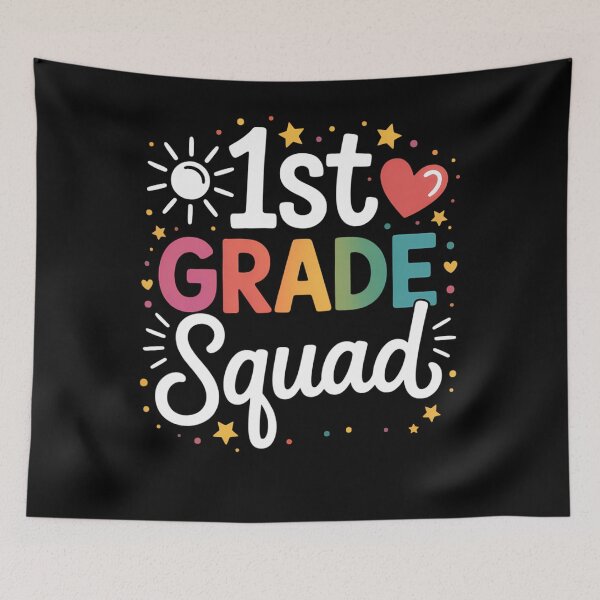 Item preview, 1st First Grade Squad Student Teacher Gift Back To School designed and sold by TrinaEspinoza.