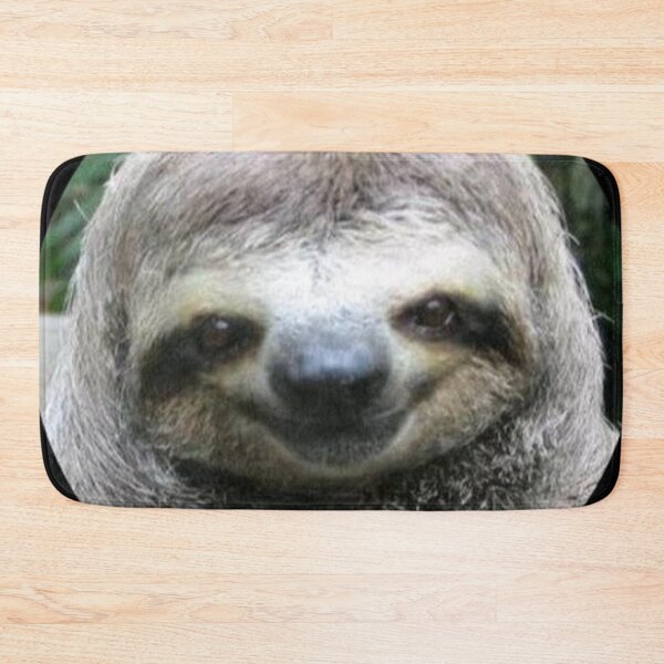 Item preview, smiling sloth photo art design designed and sold by SmashingDeals.