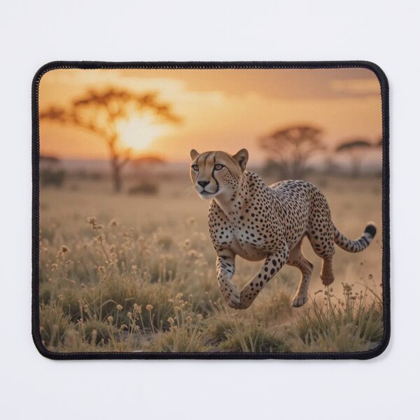Item preview, Cheetah Sprinting at Sunset designed and sold by InezPhotography.