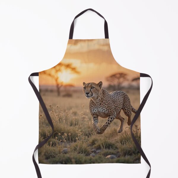 Item preview, Cheetah Sprinting at Sunset designed and sold by InezPhotography.