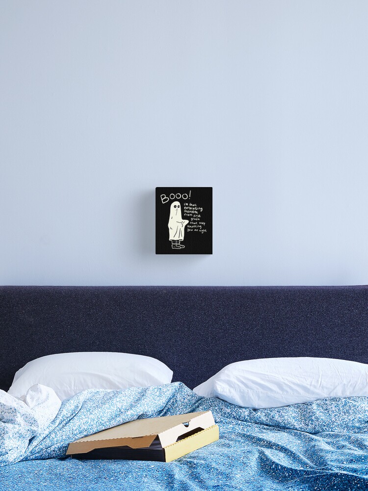 Thumbnail 2 of 3, Canvas Print, Booo! That Embarrassing First Grade Moment designed and sold by RNASstuff.