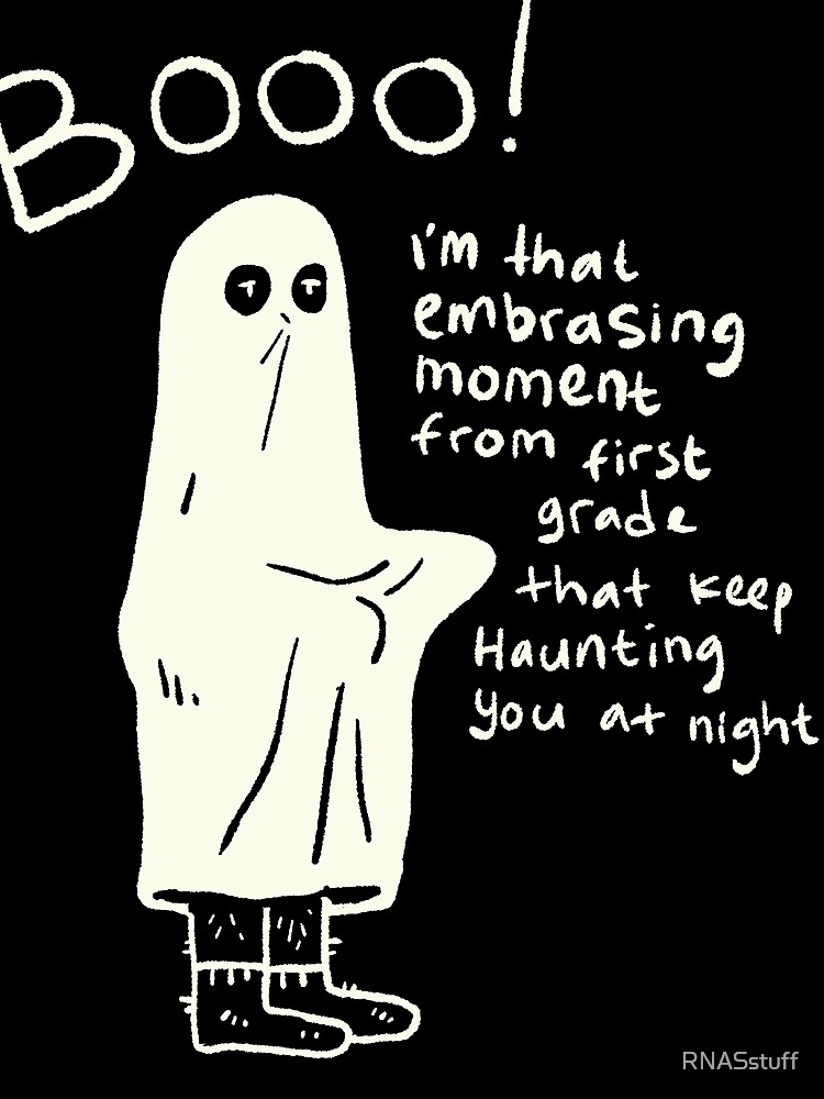 Thumbnail 3 of 3, Scarf, Booo! That Embarrassing First Grade Moment designed and sold by RNASstuff.