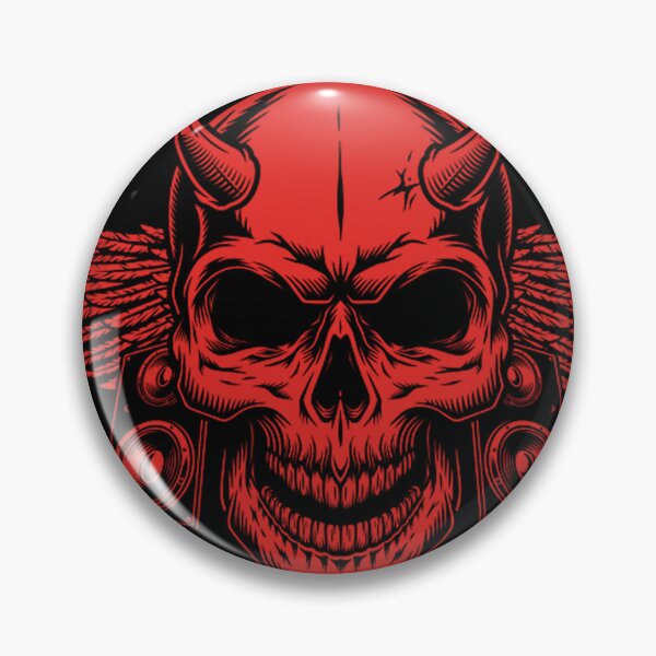 Item preview, Once A Metalhead Always A Metalhead Devil Skull 	 Thomas Larch Transparent	 designed and sold by ojbirwnj41.