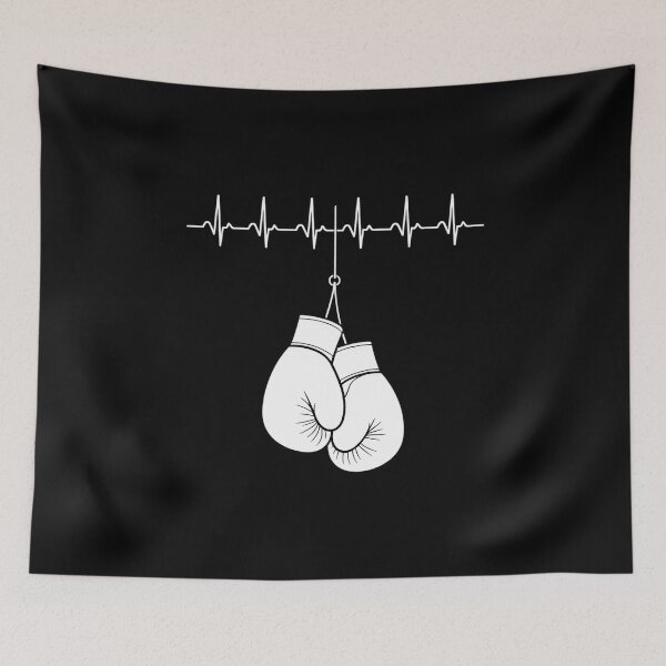 Item preview, Boxing Heartbeat - Boxing Lover Boxer Kickboxing Fan designed and sold by VENOM0RIOT.