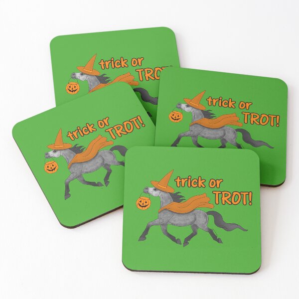 Item preview, Dappled Gray Trick or Trot Witch Pony designed and sold by DappledMoon.