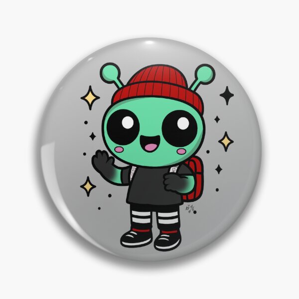 Item preview, Stressed Out Ash the Alien designed and sold by Millennial-Monsters.