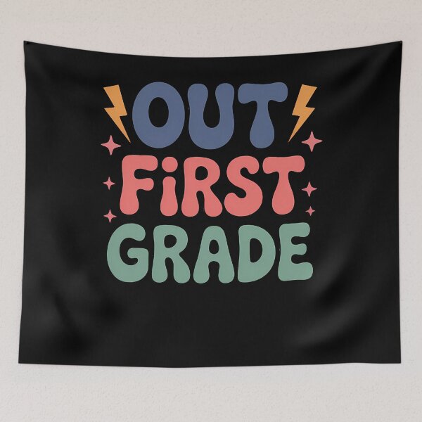 Item preview, 1st Grade Smile Face Peace Out First Grade designed and sold by TrinaEspinoza.