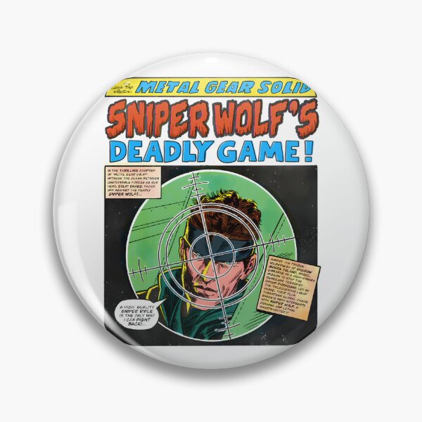 Item preview, Splash Page Sniper's Deadly Game MGS1 Edges			 designed and sold by Christeldenean.