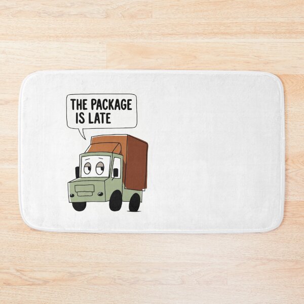 Item preview, Late Package Delivery Truck  | Deadpan Moodzu Relatable Humor - Otis designed and sold by Moodzu.