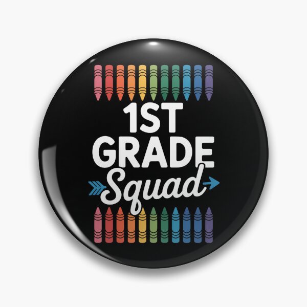 Item preview, 1st Grade Squad Team Crew Back School Graduation Teacher designed and sold by TrinaEspinoza.