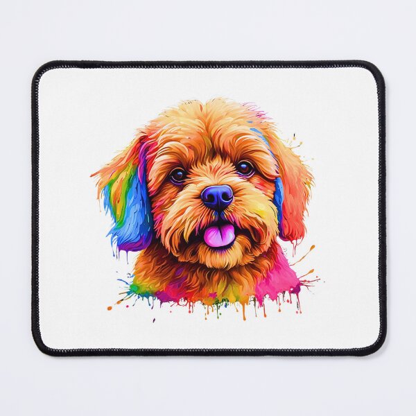 Item preview, Rainbow Maltipoo | Colorful Doodle Dog Art Design designed and sold by Fredster1966.