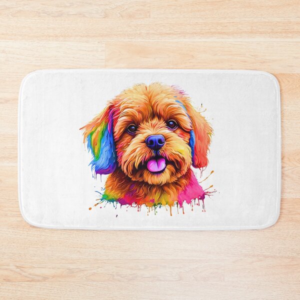Item preview, Rainbow Maltipoo | Colorful Doodle Dog Art Design designed and sold by Fredster1966.