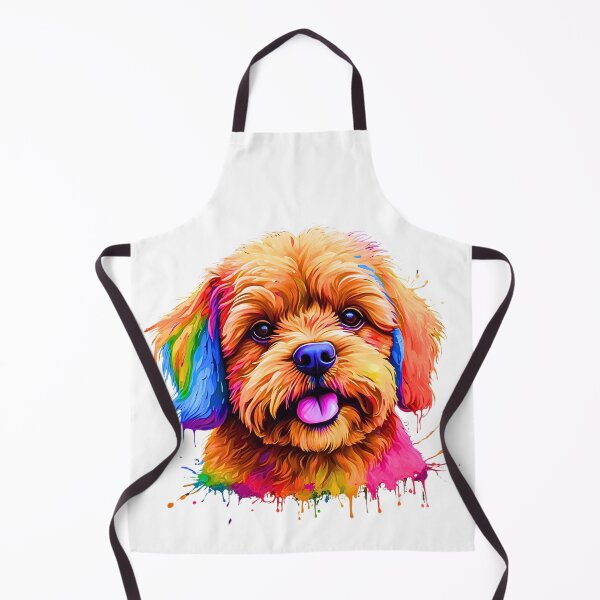 Item preview, Rainbow Maltipoo | Colorful Doodle Dog Art Design designed and sold by Fredster1966.