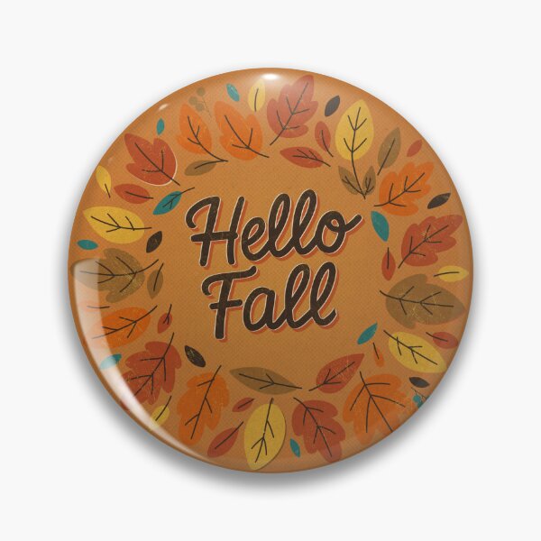 Item preview, Falling for Fall –  Retro Mid-Century Autumn Wreath Design designed and sold by OddlyEnoughArt.