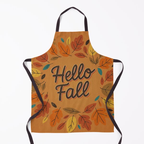 Item preview, Falling for Fall – Retro Mid-Century Autumn Wreath Design designed and sold by OddlyEnoughArt.