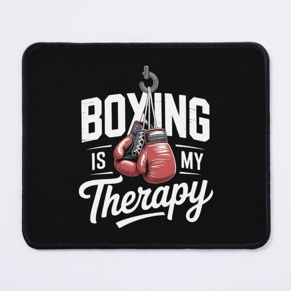 Item preview, Boxing is my Therapy Boxing Quote Gym Fighter Gloves designed and sold by VENOM0RIOT.