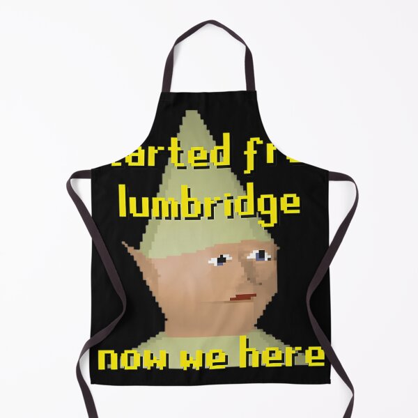 Item preview, Gnome Child Started From Lumbridge Parody Funny Gamer designed and sold by NatalieNeipert2.