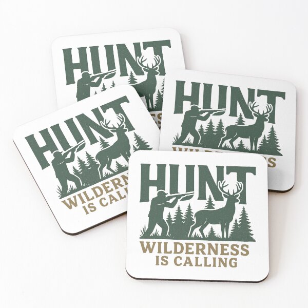 Item preview, Hunt Wilderness Is Calling – Rustic Deer Hunting Outdoor Design designed and sold by inkoutninja.