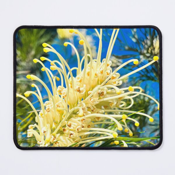 Item preview, Pale Yellow Grevillea Bloom in Sunlight designed and sold by Be Captured by Brittany Emma.