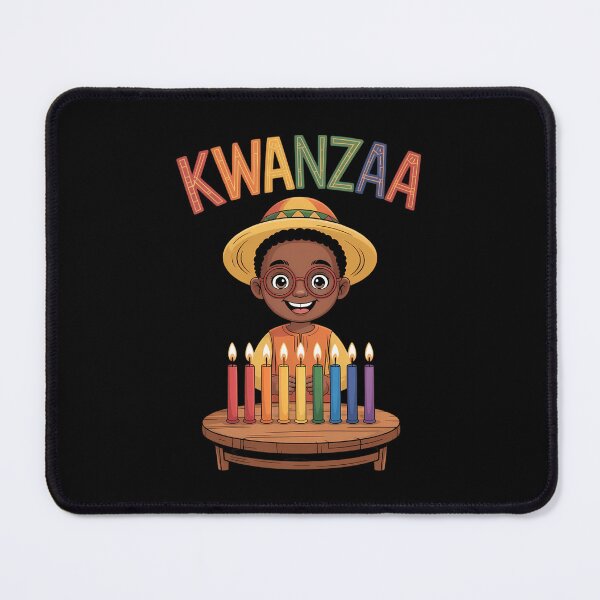 Artikelvorschau, Junge mit Kinara feiert Kwanzaa-Feiertag entworfen und verkauft von VENOM0RIOT.