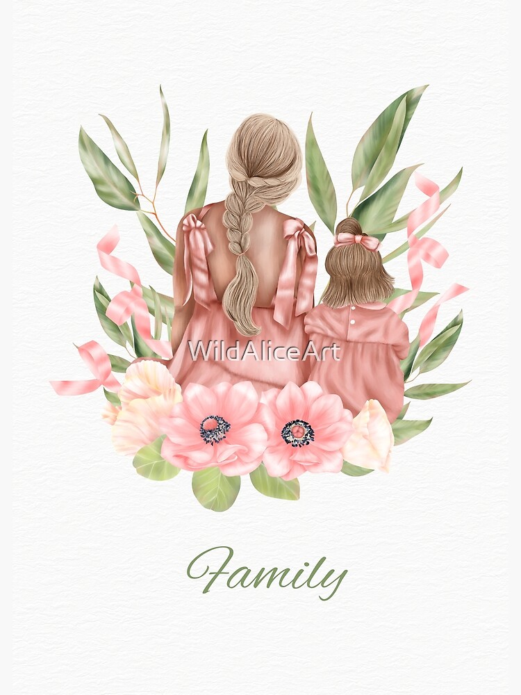 Artery8 Audrey Smiling Floral For Wife Her Mum Sister Daughter Mom Gran