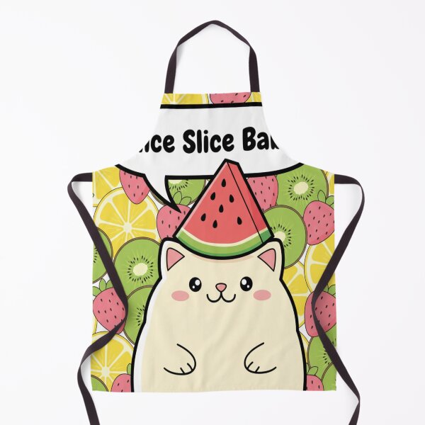 Item preview, Fruit Cat Kawaii Summer Watermelon Vibes designed and sold by Neko-Doodle-co.