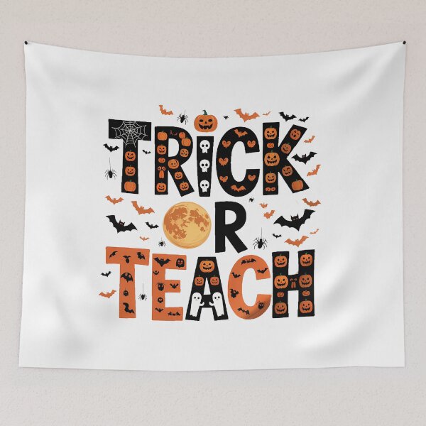 Item preview, Halloween Teacher Trick Or Teach Spooky Teacher Halloween Fall Teacher designed and sold by ValerieRodrigue.