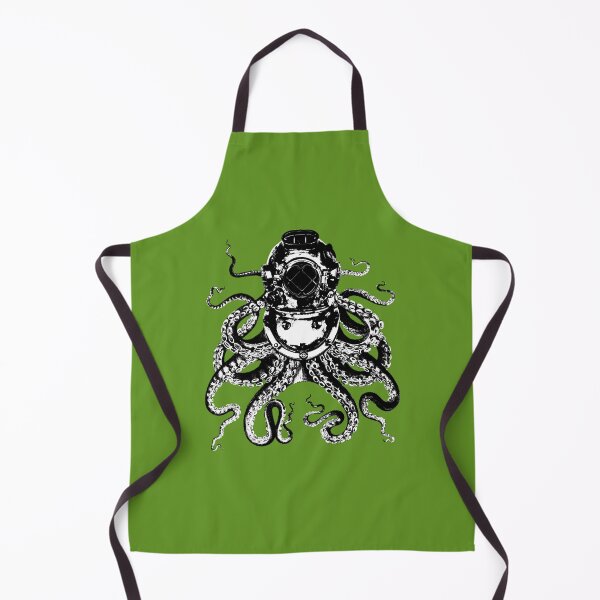 Item preview, Octopus in a diving helmet designed and sold by xcjbsasncgi72.