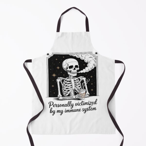 Item preview, Personally Victimized By My Immune System Skeleton Coffee designed and sold by petrichorsworld.