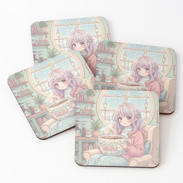 Item preview, Anime Coffee Addict Funny Otaku T-Shirt designed and sold by Happyfreedom.