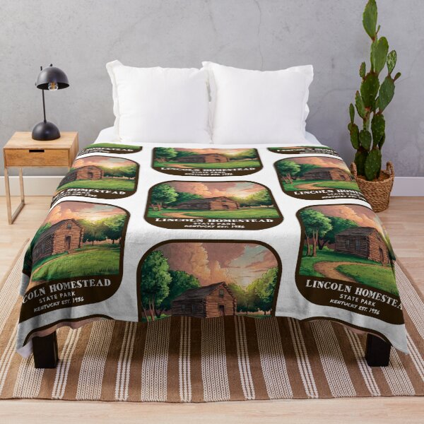Item preview, Vintage Lincoln Homestead State Park (Kentucky State Park) designed and sold by RabbitK.