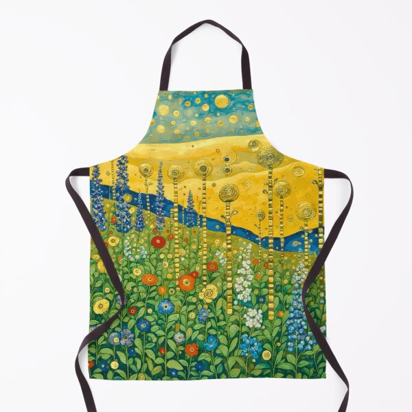 Item preview, Flower Garden After Gustav Klimt designed and sold by Vicky Brago-Mitchell®.