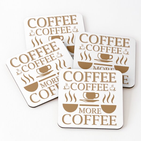 Item preview, Coffee coffee and more coffee designed and sold by WildAliceArt.