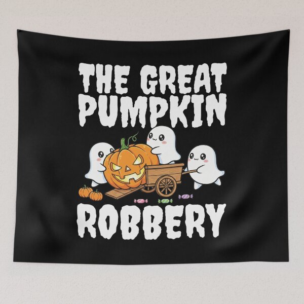 Item preview, THE GREAT PUMPKIN ROBBERY - GHOST HALLOWEEN designed and sold by KEF Custom.