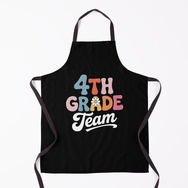 Item preview, 4th Grade Team Retro Groovy Women Happy First Day Of School designed and sold by TyraYoung.